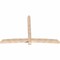 Ekena Millwork Bellingham Smooth Timber Gable Bracket, Douglas Fir, 108"W x 72"H x 5 1/2"D x 5 1/2"F, 16/12 Pitch GBW108X72X0606BEL00SDF - alternate 3